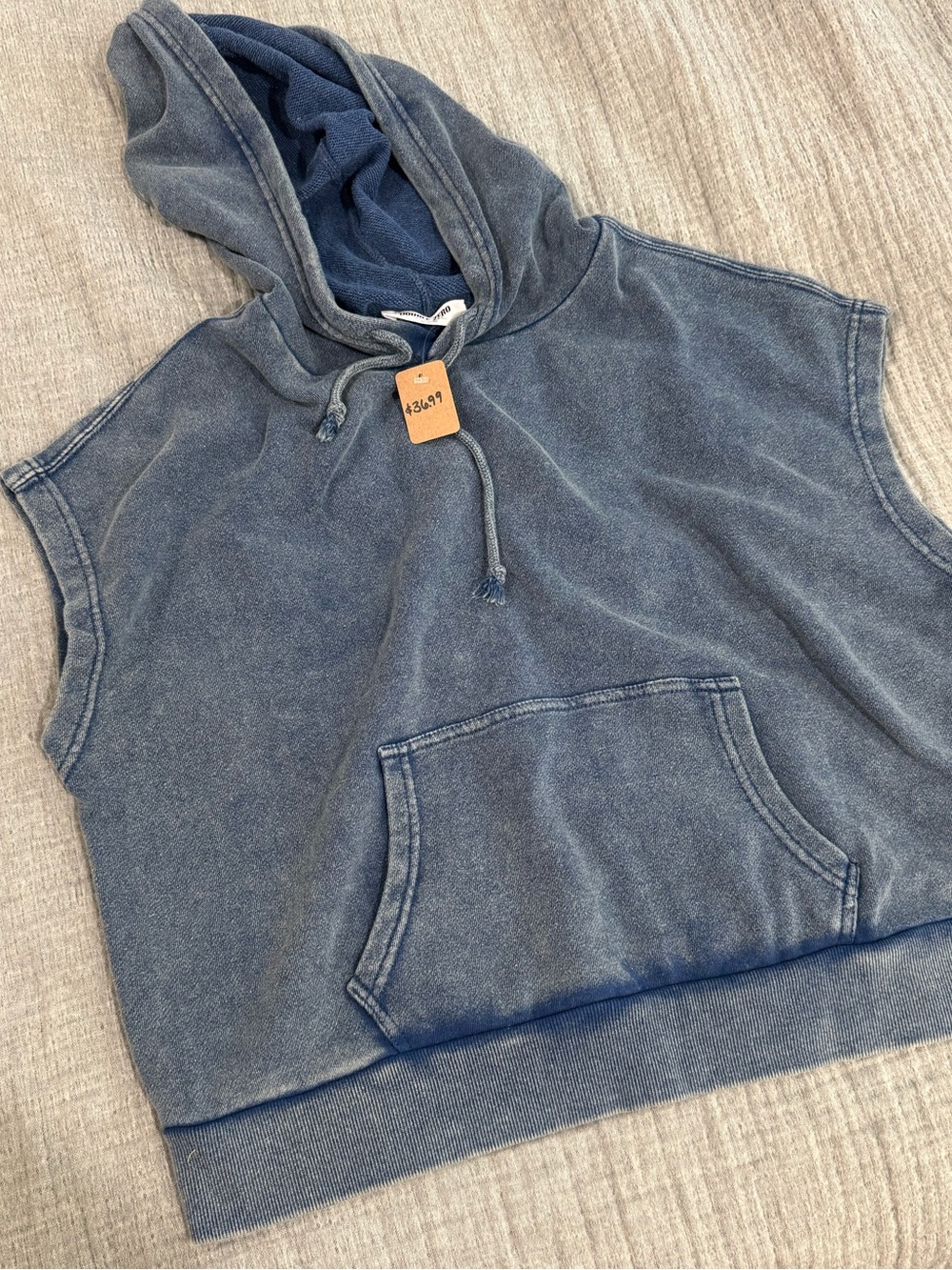 Double Zero Hooded Tank